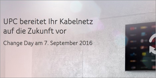 7 september 2016 – Zwitsers zusterbedrijf Ziggo introduceert DAB+ op de kabel